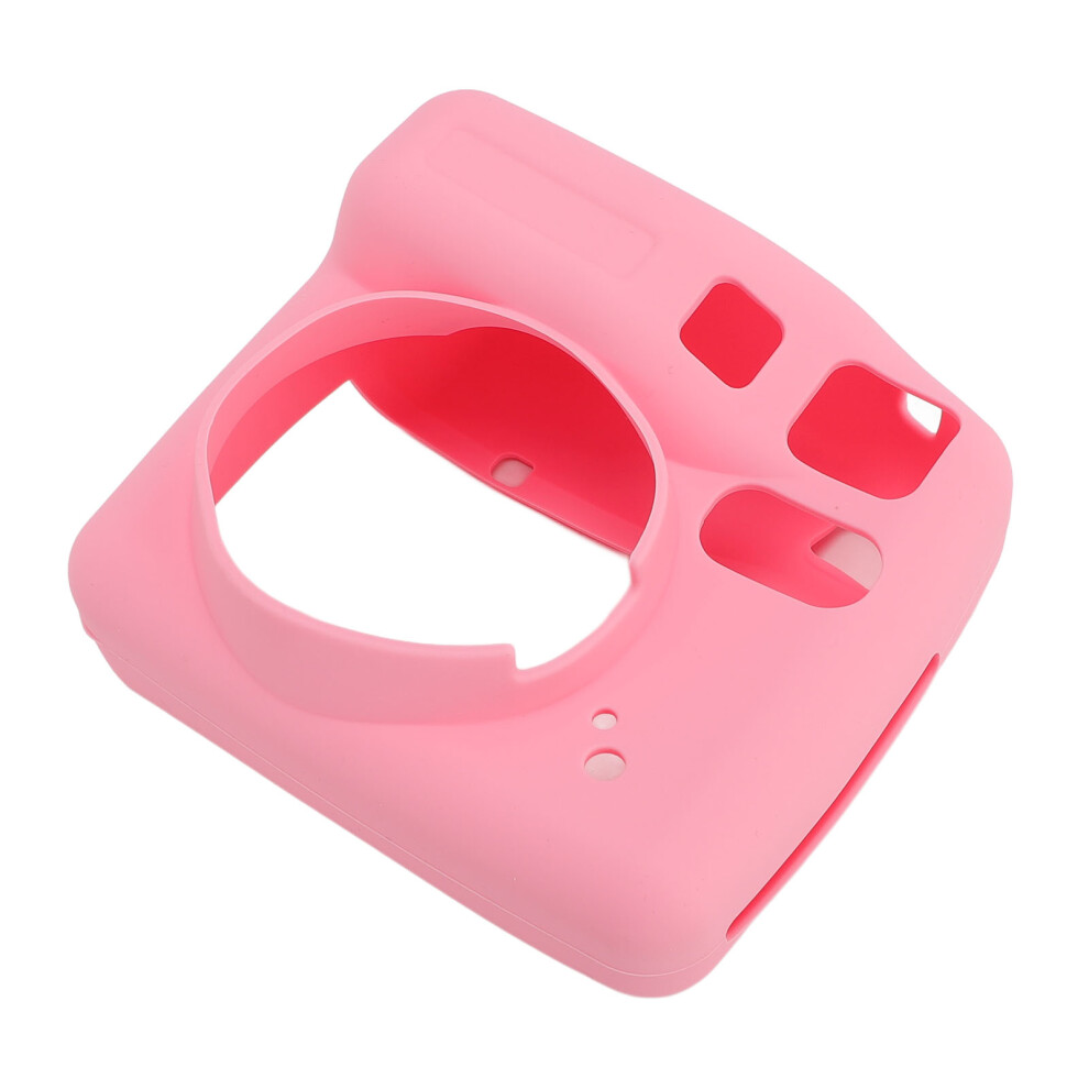Silicone Protective Case For Se Instant Camera, Fall Resistant Pink 4621359159865