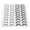 Crafted 20 Pairs Soft Thick Curly False Lashes for All Makeup Styles 9