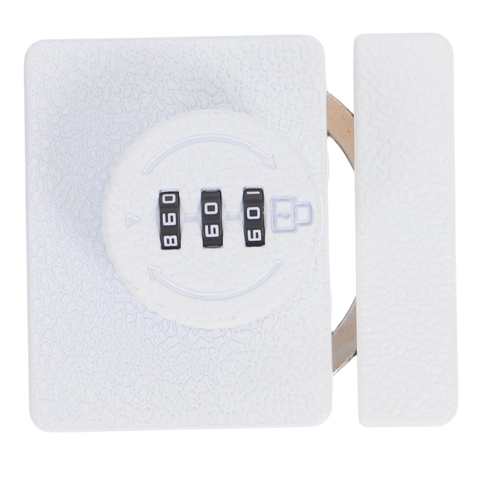 Keyless Cabinet Door Password Lock Combination Bifold Lock For Home Garage Cupboards Black Easy Access Without Keys 9339159071168