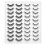 Crafted 20 Pairs Soft Thick Curly False Lashes for All Makeup Styles 16