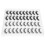 Crafted 20 Pairs Soft Thick Curly False Lashes for All Makeup Styles 12