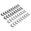 Crafted 20 Pairs Soft Thick Curly False Lashes for All Makeup Styles 8