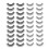 Crafted 20 Pairs Soft Thick Curly False Lashes for All Makeup Styles 6