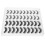 Crafted 20 Pairs Soft Thick Curly False Lashes for All Makeup Styles 14