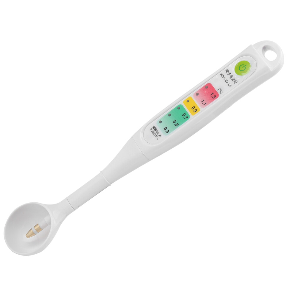 Hygienic Salinity Tester: Detachable Spoon LED Indicator Portable Design-image-OPC-PMTM28W-NEW