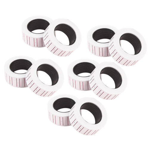 MX5500 Etichette per prezzi 21x12mm bianche, 10 rotoli (5000) 2