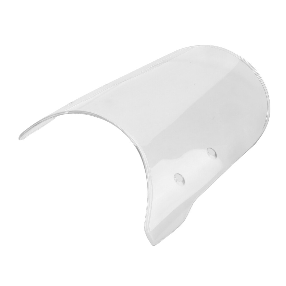 Universal 57In Wind Deflector Anti-Crack Fits Round Headlights Transparent 5011359162481