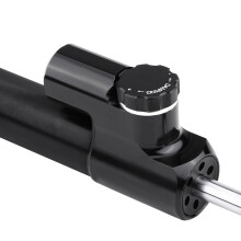 Aluminum Universal Motorcycle Steering Damper Stabilizer 530g Black