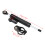 Aluminum Universal Motorcycle Steering Damper Stabilizer 530g Black 12