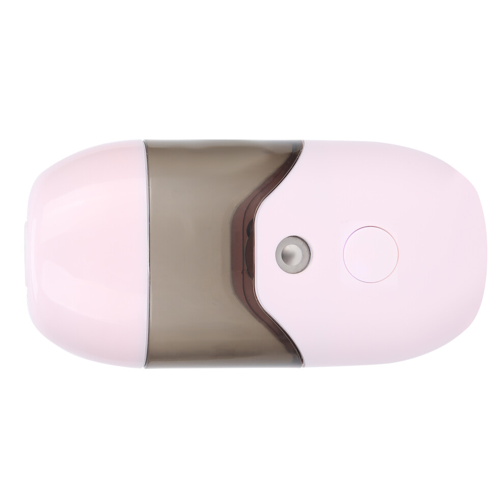 Pink Rechargeable 50Ml Handheld Mist Sprayer For Moisturizing & Skin Hydration