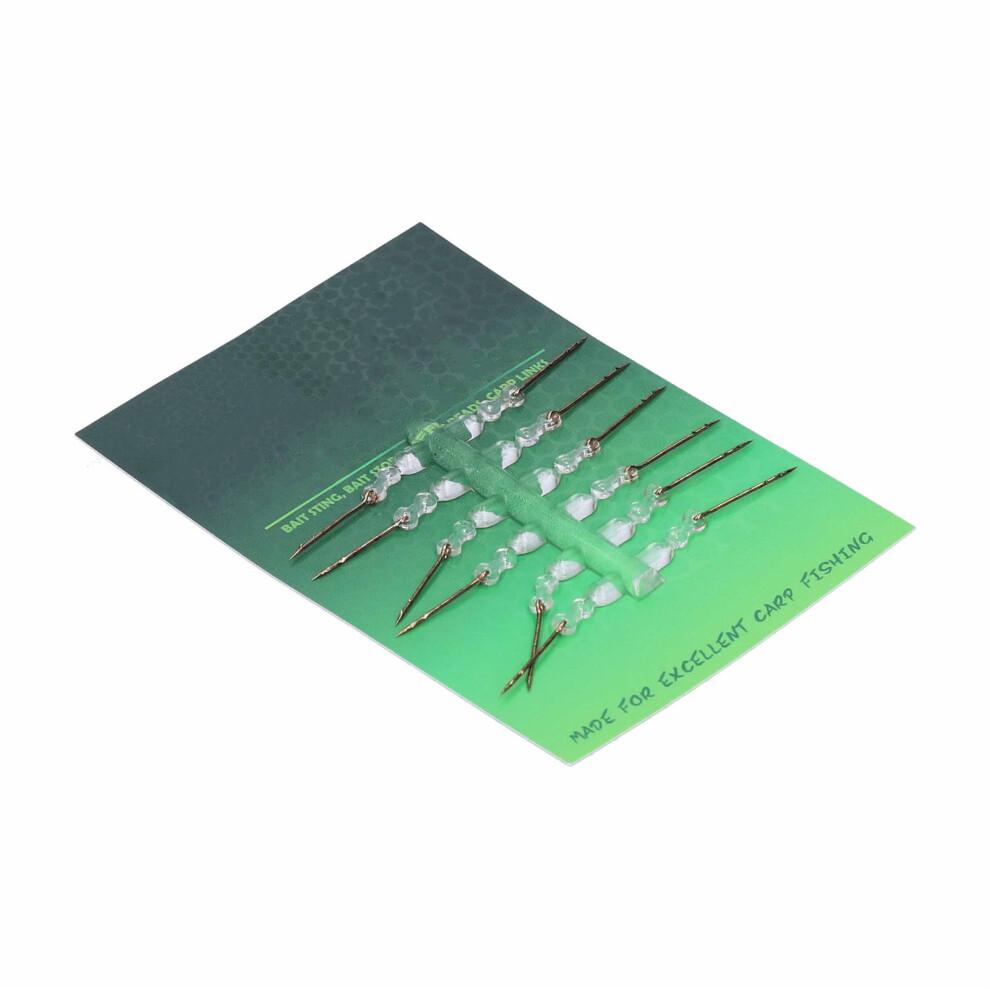 Portable 15mm Fishing Bait Spike Lure Hook Pin with Silicone Ring - 12pc-image-OPC-PMTM2QY-NEW