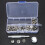 Versatile 62Pcs Snap Fastener Kit with Tools 10mm Stainless Steel 10