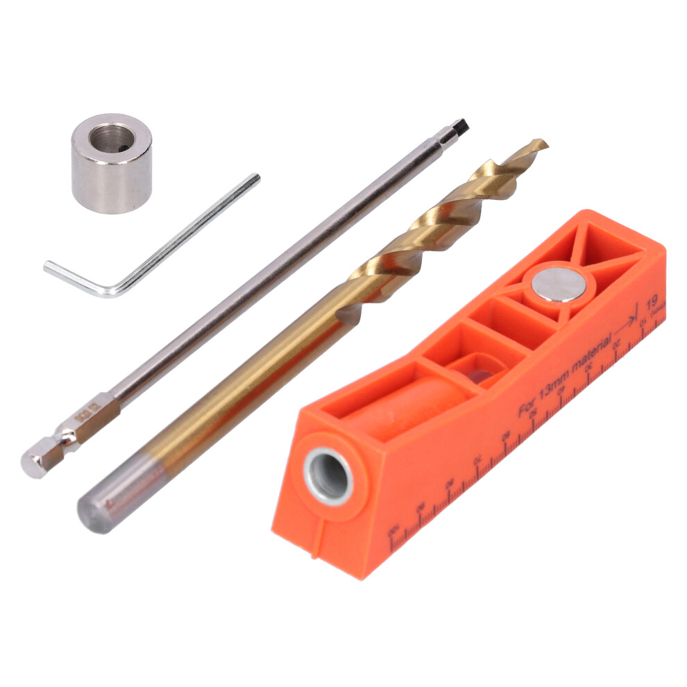 Pocket Hole Jig Kit With 9.5Mm Drill Bit Â Woodworking Positioning Fixture 9401359168037