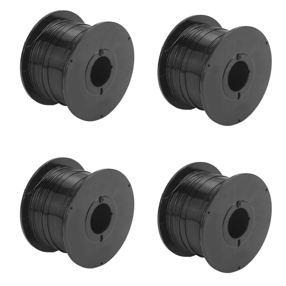 4Pcs Galvanized Iron Garden Ties Reusable Twist Fasteners 0.8Mm Thickness Wire 8721359168129