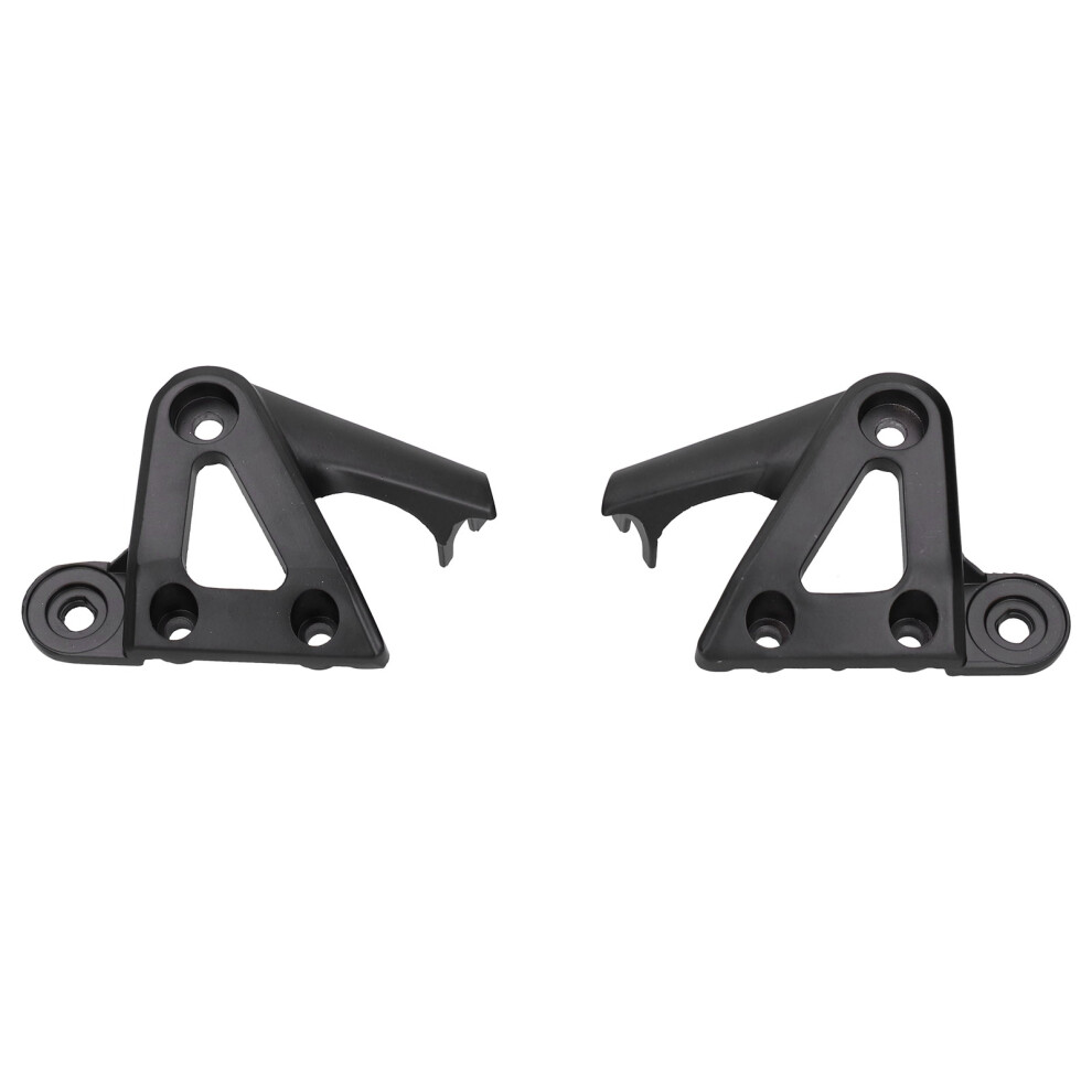 Aluminum Headlight Bracket Pair For Honda Cb900 Cb400 Vtec Black 6951359173560