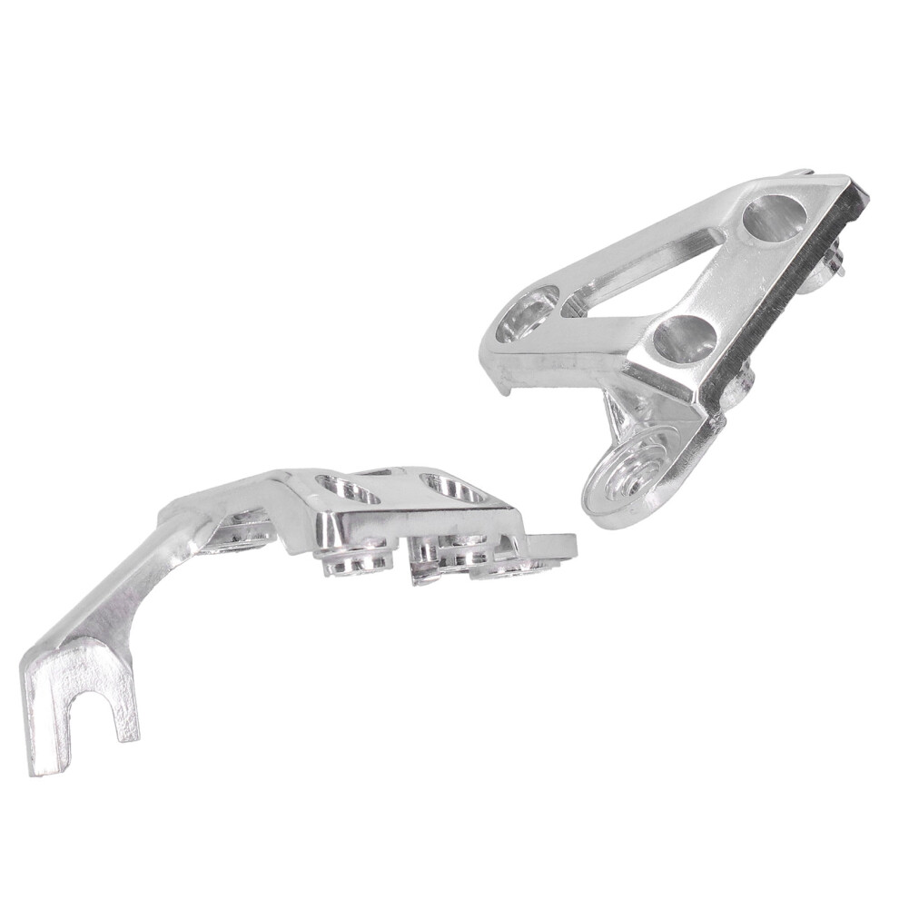 Aluminum Headlight Bracket Pair Fit Honda Hornet 900 Vtec 400 Silver 8411359173574