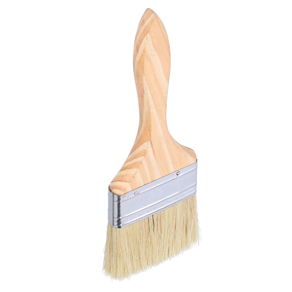 10Pcs 3In Multi-Purpose Paint Brushes With Wooden Handles 9491359173513