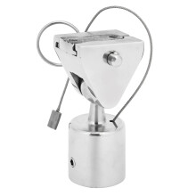 Rotatable Stainless Steel Boat Deck Hinge Mount 25MM Marine Hardware