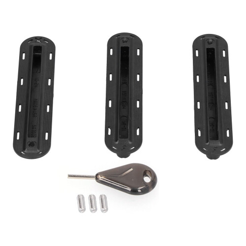 High-Quality Plastic Surfboard Fin Plug Set with Installation Kit 1