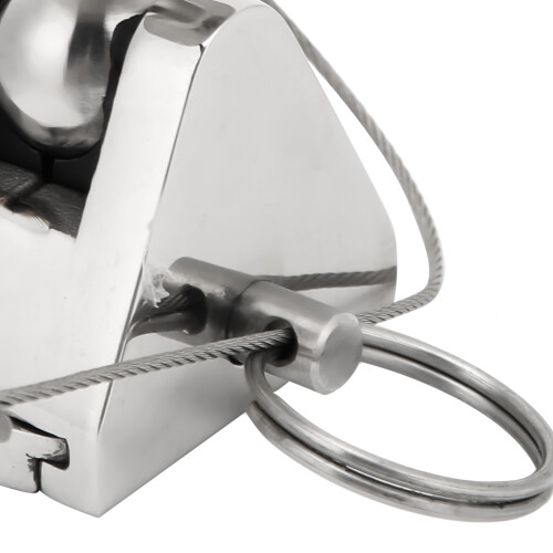 Rotatable Stainless Steel Boat Deck Hinge Mount 25MM Marine Hardware 2