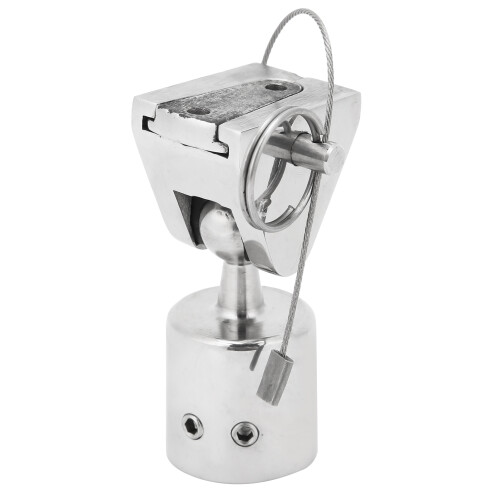 Rotatable Stainless Steel Boat Deck Hinge Mount 25MM Marine Hardware 1