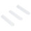 Durable Surfboard Fin Box 3Pcs Set with Fin Key & Screws - White 12