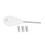 Durable Surfboard Fin Box 3Pcs Set with Fin Key & Screws - White 3