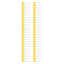 50 Stück Einweg-Epoxid-Düsen für Dental-Harz-Mischung, Kunststoff