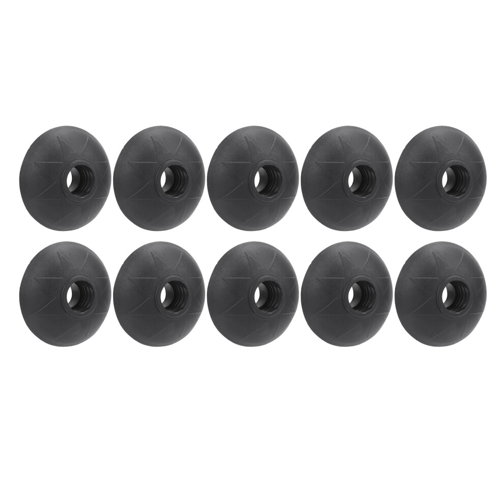 10pcs Trekking Pole Snow/Mud Tips Replacement, Plastic Rubber, 90g-image-OPC-PMTM68T-NEW