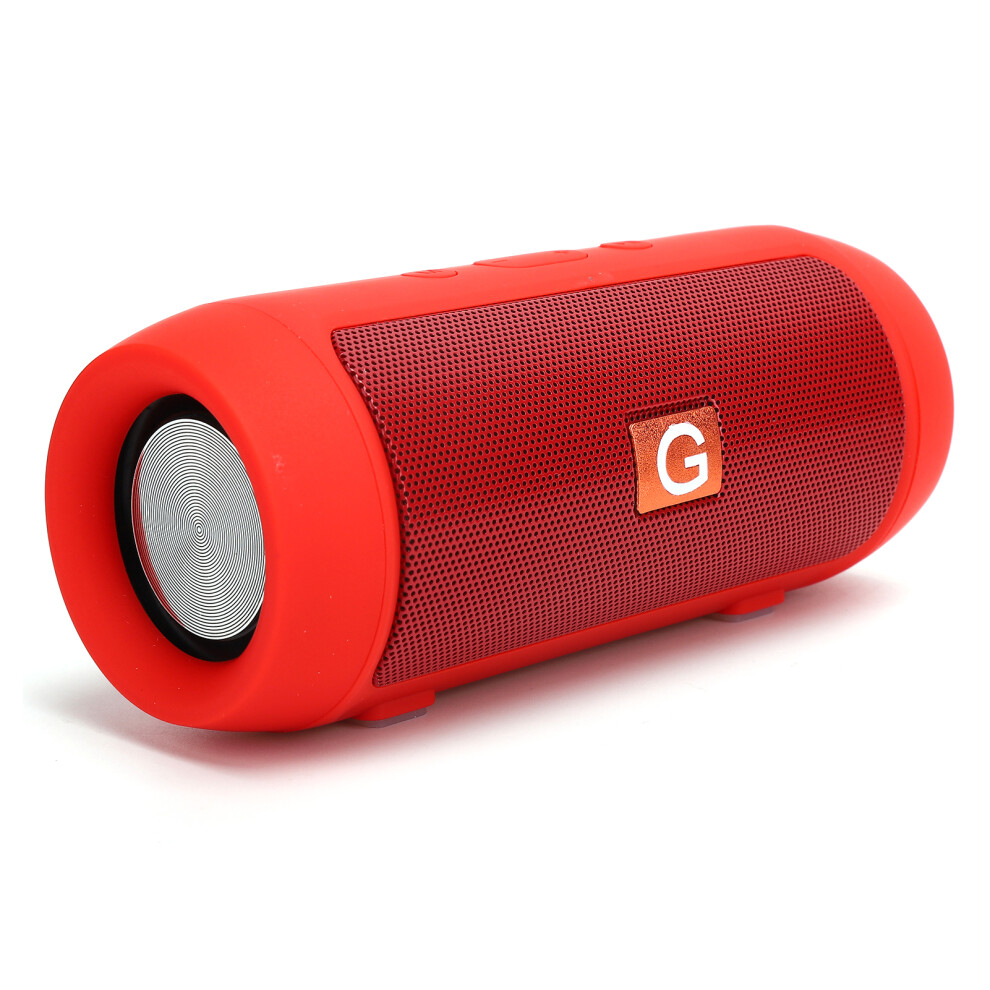 Portable Wireless Bluetooth Speaker With 400Mah Battery Red 8301359177668