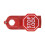 100 Pcs Anti-theft Hook Lock for Shelves, 4.5mm, ABS, Secure Display 1