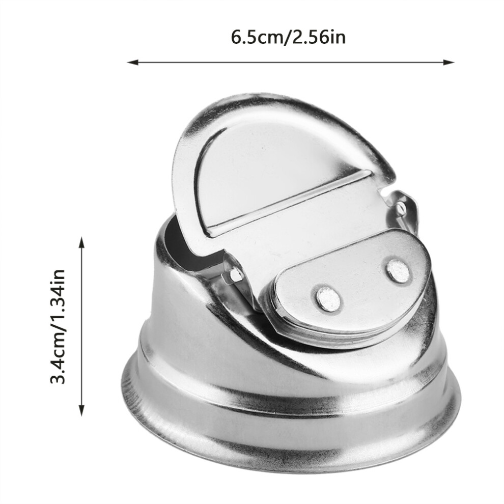 Stainless Steel 10Cm Floor Drain Waste Trapper For Bathroom Kitchen Balcony 3231359180281