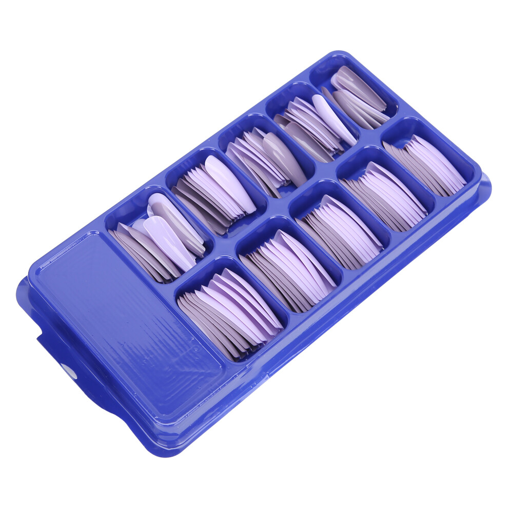 100Pcs Acrylic Nail Tips Full Cover Fake Nails for Nail Art
