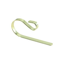 Kerstsokhaak Open haarden Hanger Metalen clips-Goud