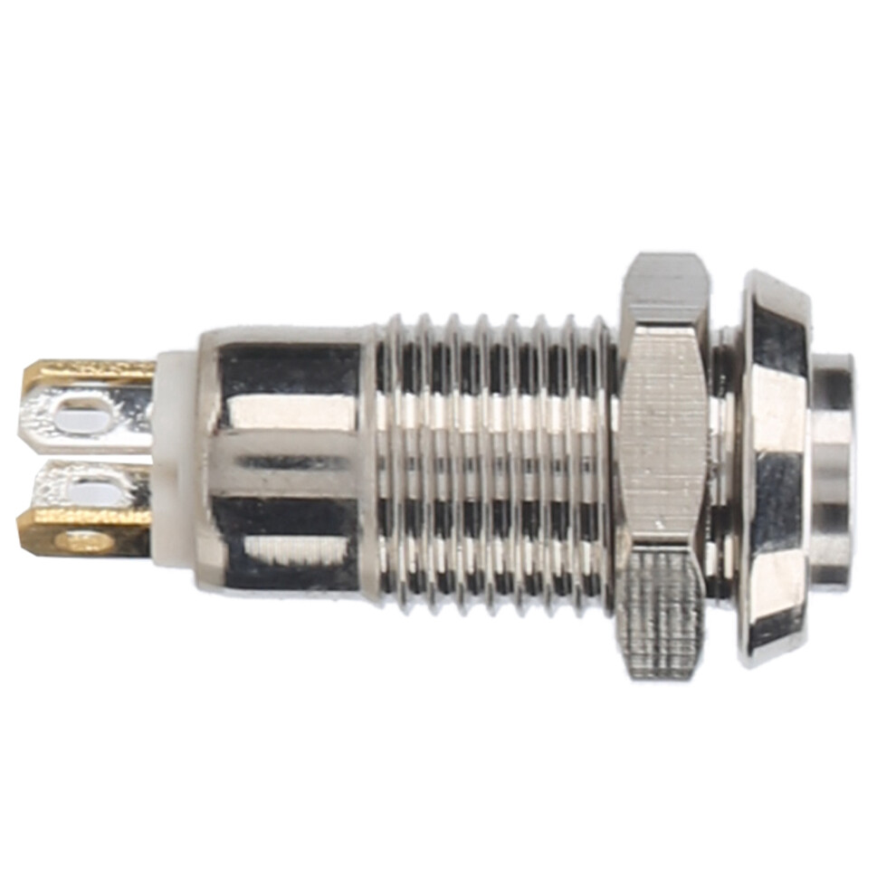 Waterproof 8Mm Push Button Switch Ip65 Stainless Steel Start Switch 3V White 7621359183041