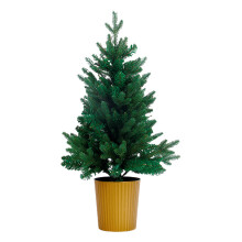 45cm/65cm Total Height Christmas Tree with Gold-Green 60CM