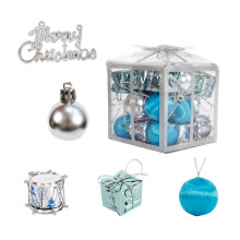 Christmas Ball Christmas Tree Decoration Ornaments forXmas-Blue