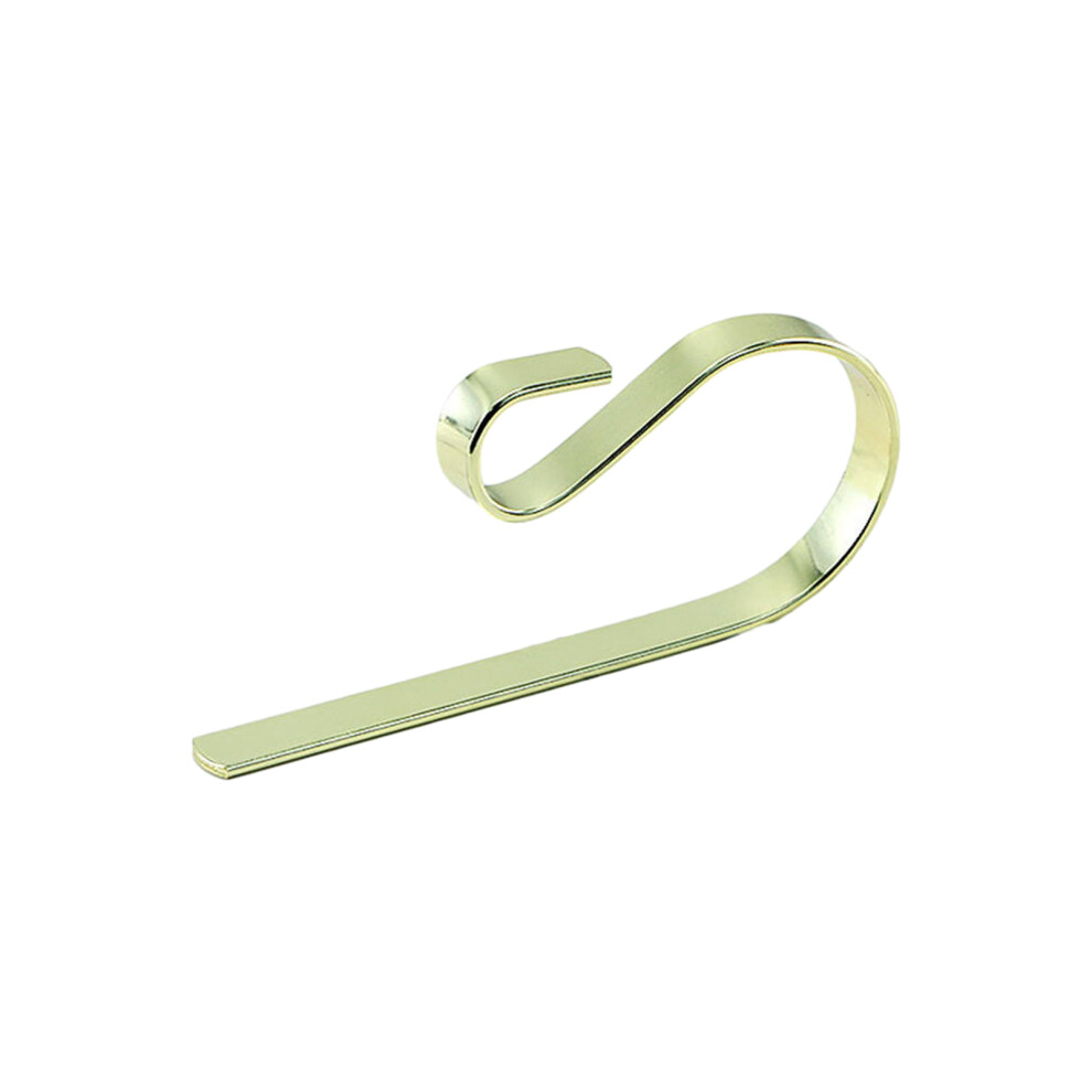 Christmas Sock Hook Fireplaces Hanger Metal Clip Jewelry-Gold 7709000086351
