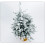 Artificial Tree Decoration with Gold Color Basin-Green 45CM 7