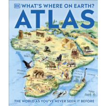 Whats Where on Earth Atlas by DK Hardcover Book
