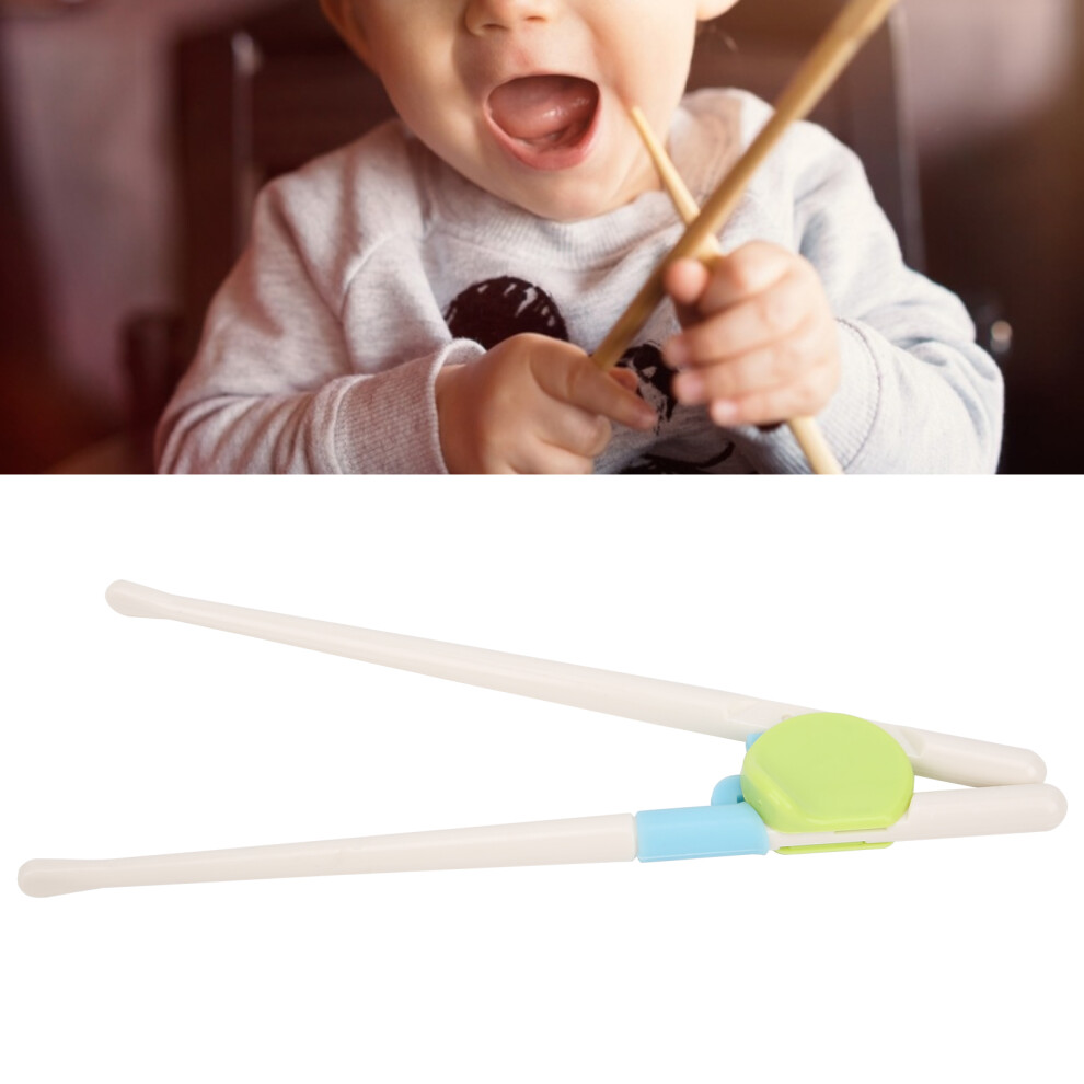 Children's Training Chopsticks Reusable Flat Rounded Head 1 Pair