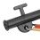 Fishing Accessory: ABS Line Sinker Metal Snaps Black 4Bags 4