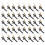 Fishing Accessory: ABS Line Sinker Metal Snaps Black 4Bags 16