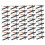 Fishing Accessory: ABS Line Sinker Metal Snaps Black 4Bags 14
