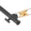 Fishing Accessory: ABS Line Sinker Metal Snaps Black 4Bags 10