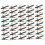 Fishing Accessory: ABS Line Sinker Metal Snaps Black 4Bags 13