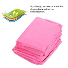 Einweg-Non-Woven-Salon-Badekleid-Set, 10 Stück Spa-Handtücher für Damen & Frauen