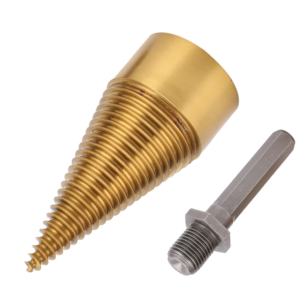 42Mm High-Speed Steel Hex Shank Firewood Drill Cone Splitter 4611359188798