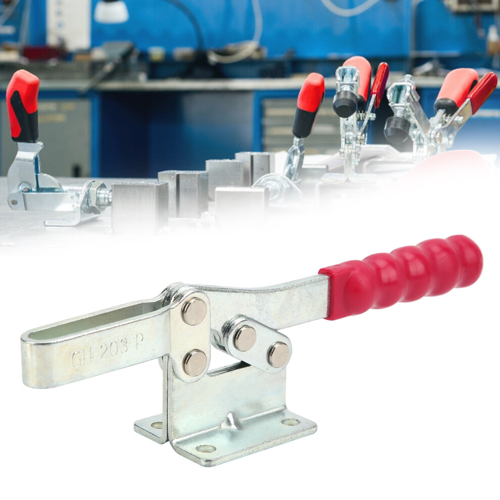 Vertical Welding Toggle Clamp Gh-203-P Alloy Steel, 227Kg Force 4611359190135