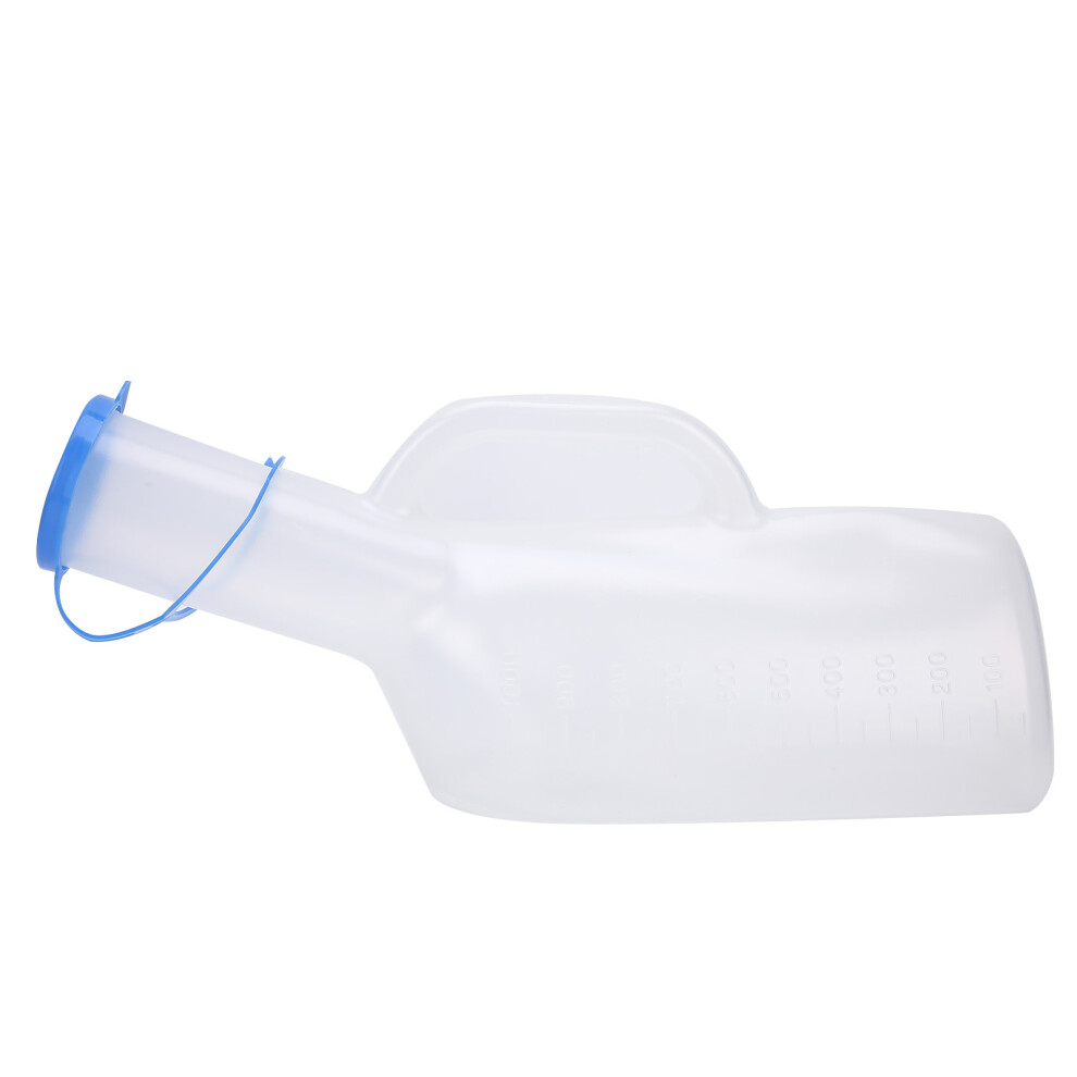 Medical Plastic Urinal for Elderly Men 1000ml Bedside Urine Device